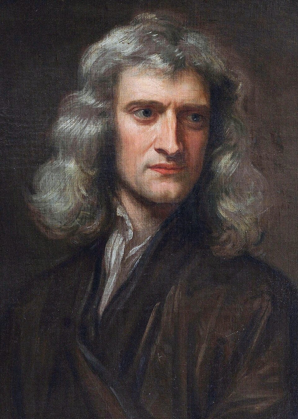 Illustration of Sir Isaac Newton