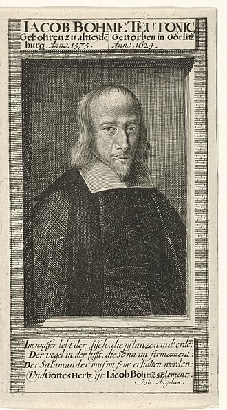 Portrait of Jakob Böhme