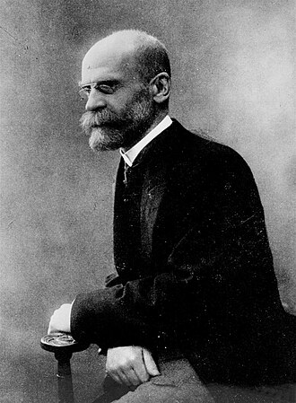 Portrait of Émile Durkheim