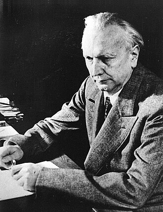 Portrait of Karl Jaspers