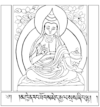 Portrait of Shantideva